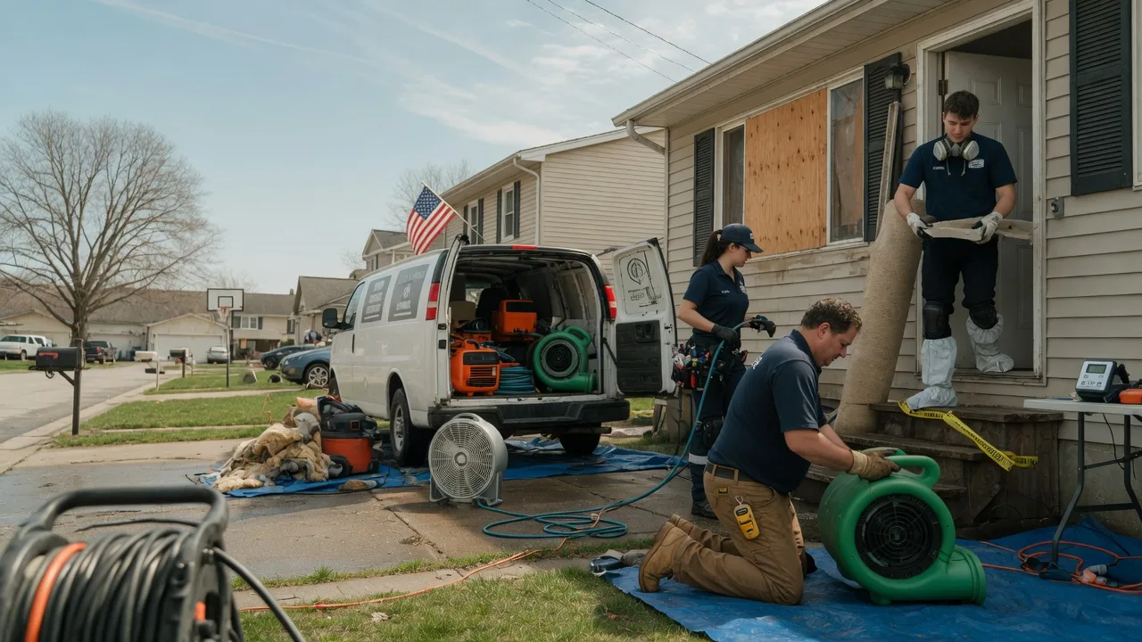 Water Damage Restoration in Lincolnwood, IL near me